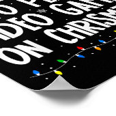 Funny Gamer Most Likely To Play Video Games On Chr ポスター (角)