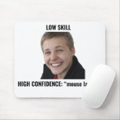 Funny Gamer Mouse Lagged Meme Mouse Pad マウスパッド (マウス)