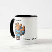 Funny Gamer Mug Capybara Squad – Pers マグカップ (正面左)