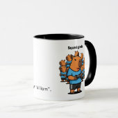 Funny Gamer Mug Capybara Squad – Pers マグカップ (正面右)
