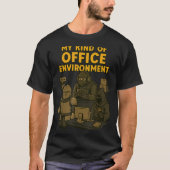 Funny Gamer Office Work Sarcasm Gamer Nerd Office  Tシャツ (正面)