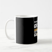 Funny Gamer Quote Grumpy Design コーヒーマグカップ (左)