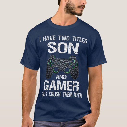 Funny Gamer Quote Video Games Gaming Boys Soneenag Tシャツ (正面)
