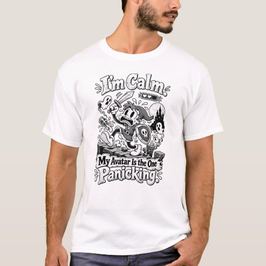 Funny Gamer Shirt Tシャツ (正面)