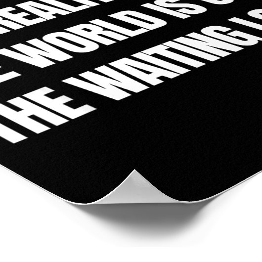 Funny Gamer The Game Is Reality Waiting Lobby Vide ポスター (角)