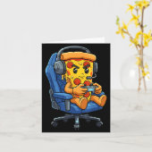 Funny Gamer Zza Gaming Video Game Enthusiast Boys  カード (黄色い花)