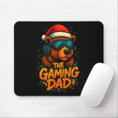 Funny Gaming Dad Christmas Outfit Gamer Gift  マウスパッド (マウス)