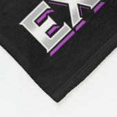 Funny Gaming Gamer Cat  フリースブランケット (角)