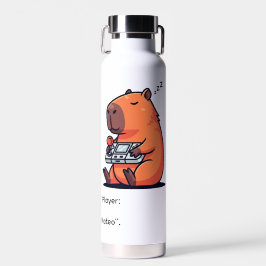 Funny Gaming Thermos – Capybara Retro Style ウォーターボトル