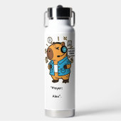 Funny Gaming Thermos – Lag Is My Enemy Personalize ウォーターボトル (正面)