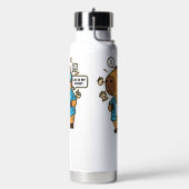 Funny Gaming Thermos – Lag Is My Enemy Personalize ウォーターボトル (左面)