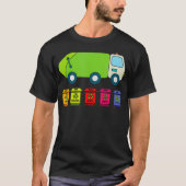 Funny Garbage man shirts Environmental Gifts Recyc Tシャツ (正面)