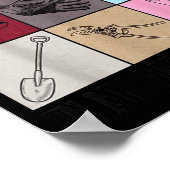 Funny Gardening Lover S Plant Lover , Men's G Clic ポスター (角)