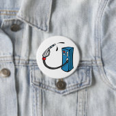 Funny Gas Pump Fuel Station 缶バッジ (インサイチュ)