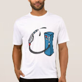 Funny Gas Pump Fuel Station Tシャツ (正面)