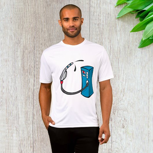 Funny Gas Pump Fuel Station Tシャツ