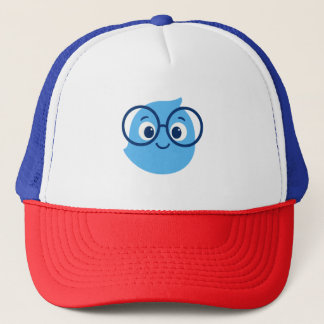 Funny Geeky Smiley Face Foam Trucker Hat キャップ