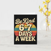 Funny Gen Alpha Meme Slang 67 Six Seven  カード (黄色い花)