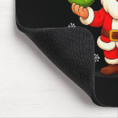 Funny Gen Alpha Slang 6 7 Christmas Santa Six Seve マウスパッド (コーナー)