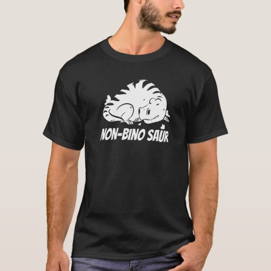 Funny Gender Fluid Neutral Binary Pride - Non Bino Tシャツ (正面)