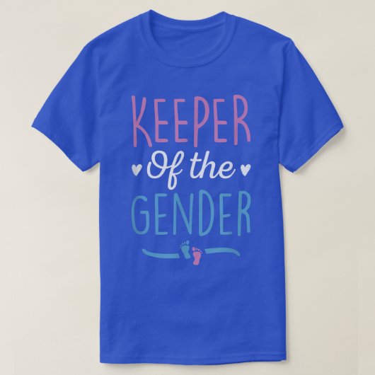 Funny Gender Reveal, Keeper of the Gender Cool Gen Tシャツ (デザイン正面)