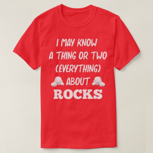 Funny Geology Rock Collector Mineral Collecting Ge Tシャツ (デザイン正面)