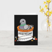 Funny Geon Anti Depressant Zoo Boys Girls Premium  カード (黄色い花)