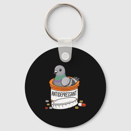Funny Geon Anti Depressant Zoo Boys Girls Premium  キーホルダー (正面)
