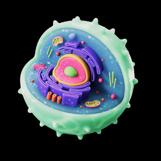 Funny Germ Cartoon Pillow | Cute Bacteria pillow  クッション