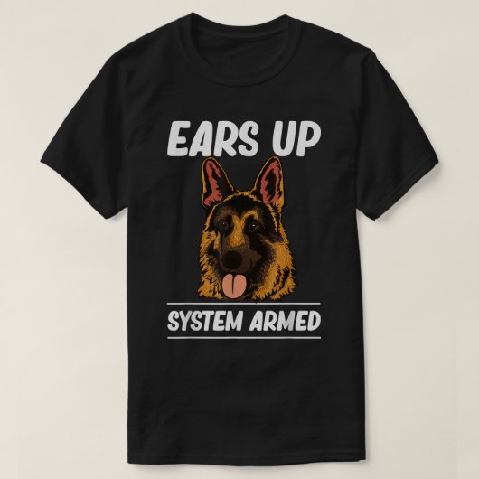 Funny German Shepherd For Men Women German Shepher Tシャツ (デザイン正面)