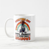 Funny German Shorthaired Inter Design For Dog Love コーヒーマグカップ (左)