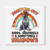 Funny German Shorthaired Inter Design For Dog Love マグネット (正面)