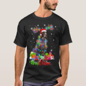 Funny German Shorthaired Pointer Dog Merry Christm Tシャツ (正面)