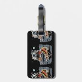 Funny German towel  ラゲッジタグ (裏面縦)