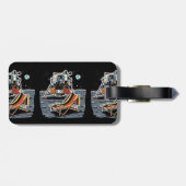 Funny German towel  ラゲッジタグ (裏面横)