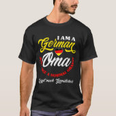 Funny Germany German Oma German Granny Deutsche Om Tシャツ (正面)
