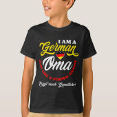Funny Germany German Oma German Granny Deutsche Om Tシャツ (正面)