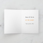 Funny Get Well Card Hip Surgery Recovery Gift カード (内部)