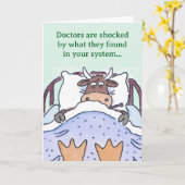 Funny get well wish  カード (黄色い花)