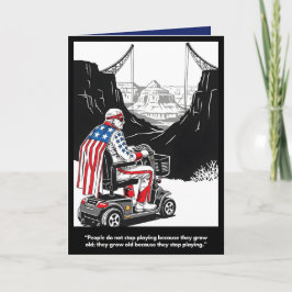 Funny getting older Birthday Card カード