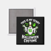 Funny Ghost Bowling League Team Halloween Humor De マグネット (正面/裏面)