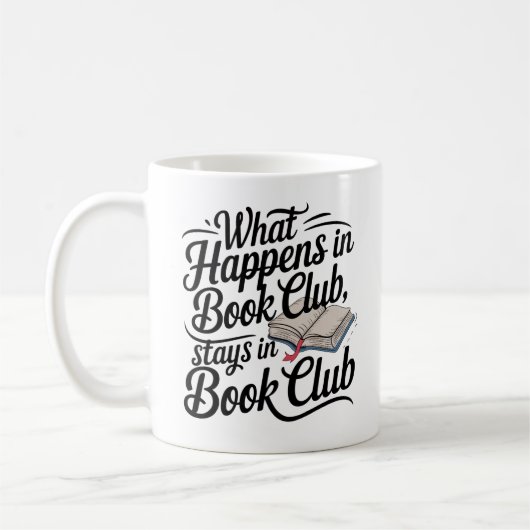 Funny Gift for Book Lovers コーヒーマグカップ (左)