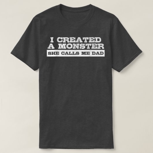 Funny Gift for Dad from Daughter First Father's Da Tシャツ (デザイン正面)