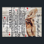 Funny Gift For Man | Funny Quotes To Husband | ポスター<br><div class="desc">It's a personalized perfect gift for him, your dad, your husband, your boyfriend. It's ideal gifts for all seasons. These products are great for a picnic at the park, snuggling, relaxing on the sofa, wall decoration for home or as a stylish bedspread. Festival gift; Holiday gift St, Mother's Day, Father's...</div>