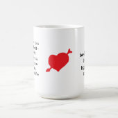 Funny Gift For Rockstar Dad, Custom  コーヒーマグカップ (中央)