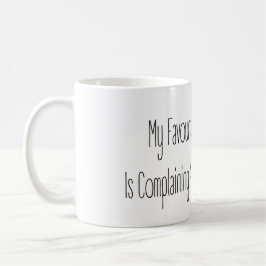 Funny Gift Quote My Favourite Winter Sport Mug コーヒーマグカップ
