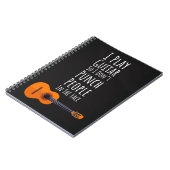 Funny Gifts For A Beginner Guitar Player Guitarist ノートブック (左側)
