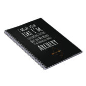 Funny Gifts For Archery Hunter Bow Arrow Sport ノートブック (右側)