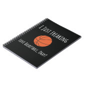 Funny Gifts For Basketball Lovers Player Sport Fan ノートブック (左側)