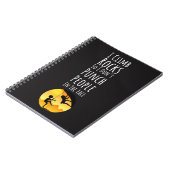 Funny Gifts For Climbers Bouldering Rock Climbing  ノートブック (左側)